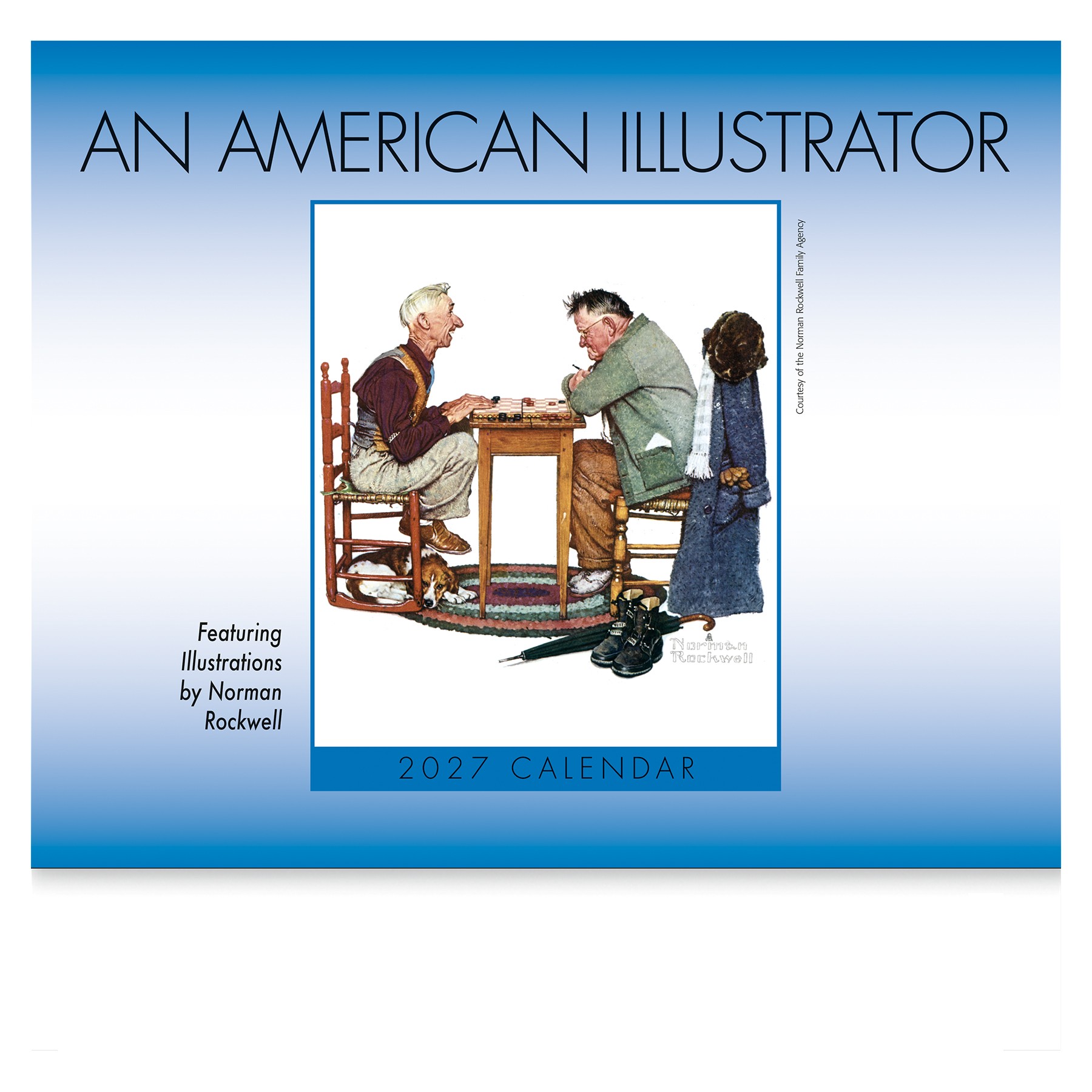 Picture of An American Illustrator Wall Calendar: 2027 Stapled