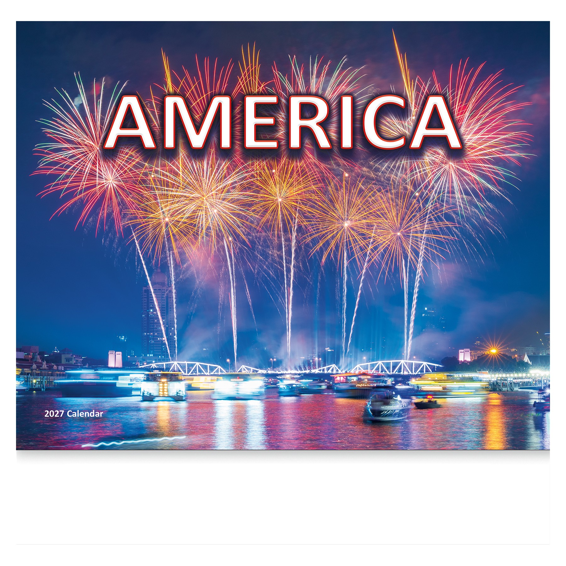Picture of America! Wall Calendar: 2027 Stapled