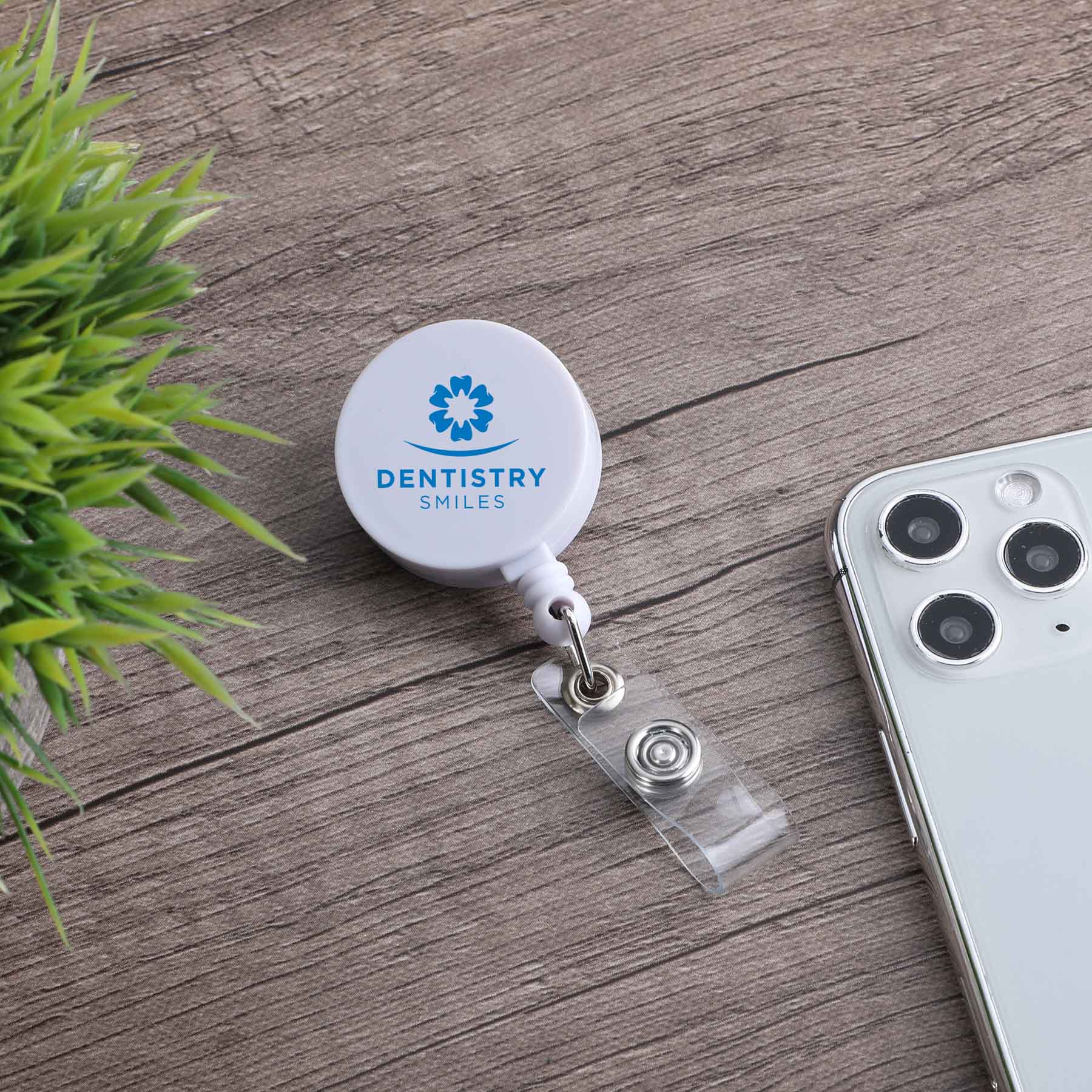 Picture of Id Buddy Round Retractable Swivel Badge Reel