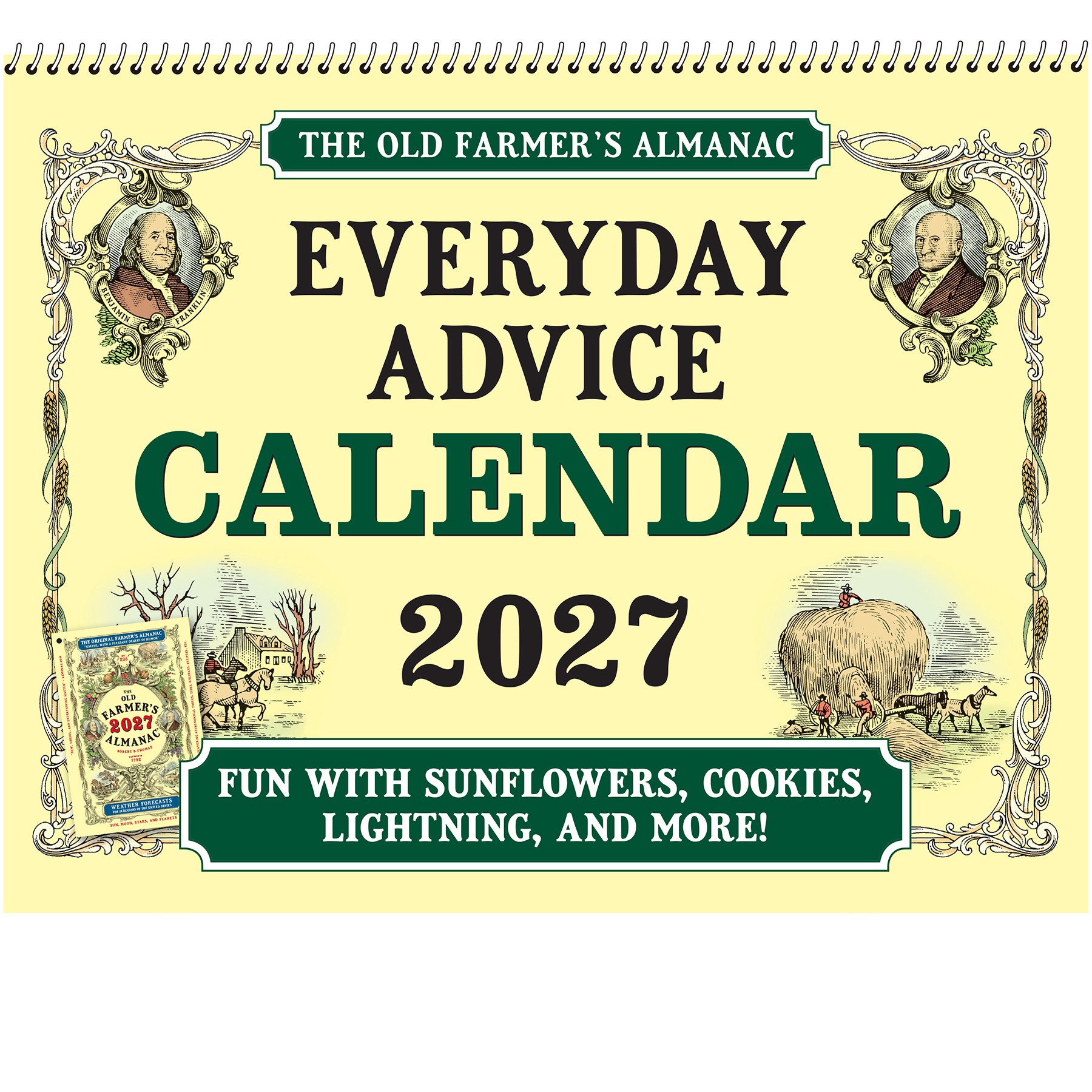 Picture of The Old Farmer's Almanac® Everyday Advice: 2027 Spiral Bound