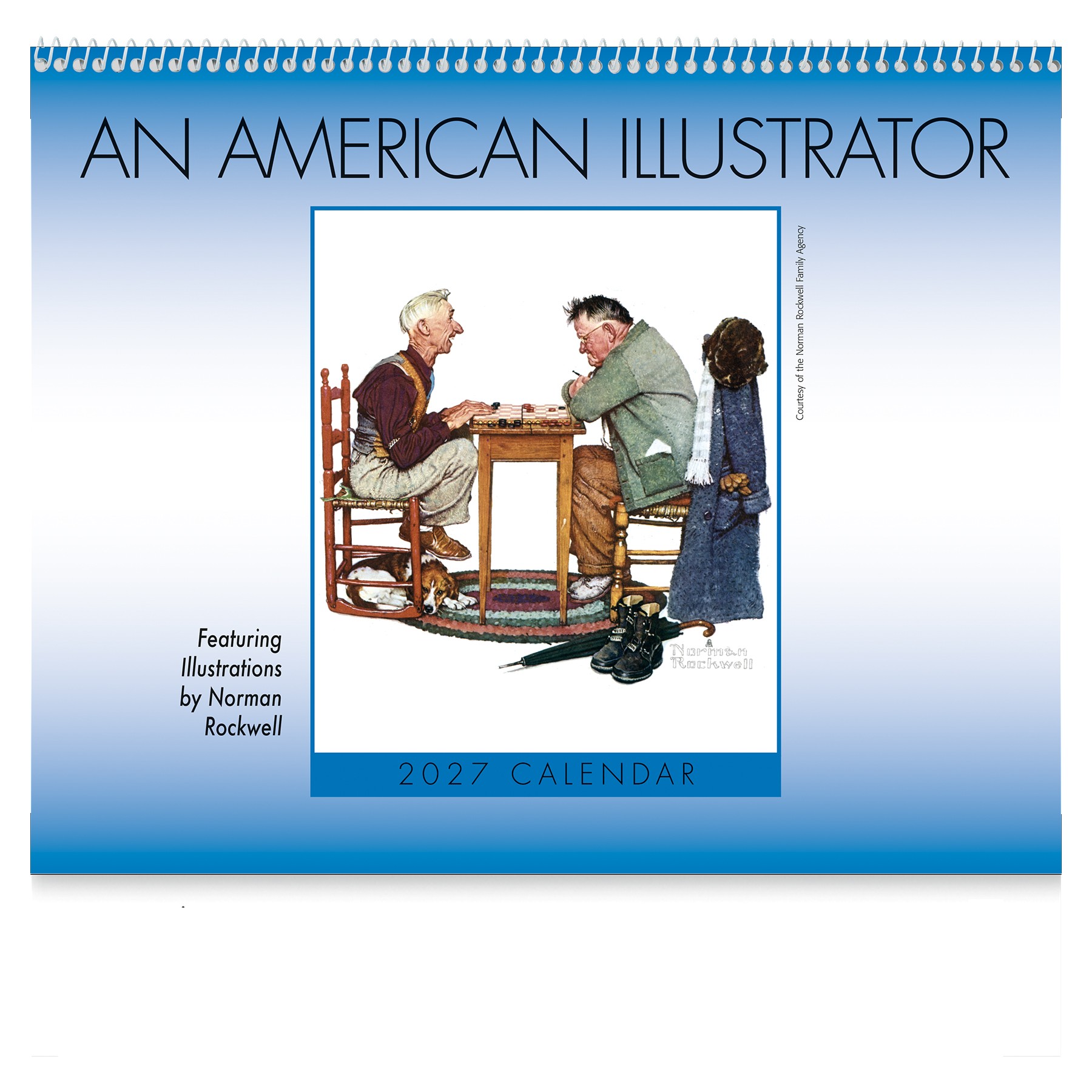 Picture of An American Illustrator Wall Calendar: 2027 Spiral Bound