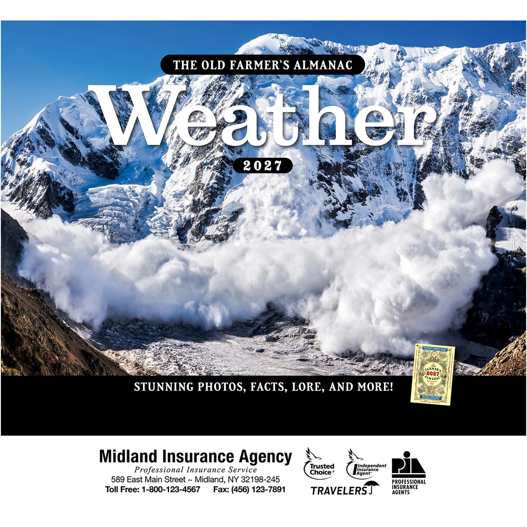 Picture of The Old Farmer's Almanac® Weather Watcher's: 2027 Stapled