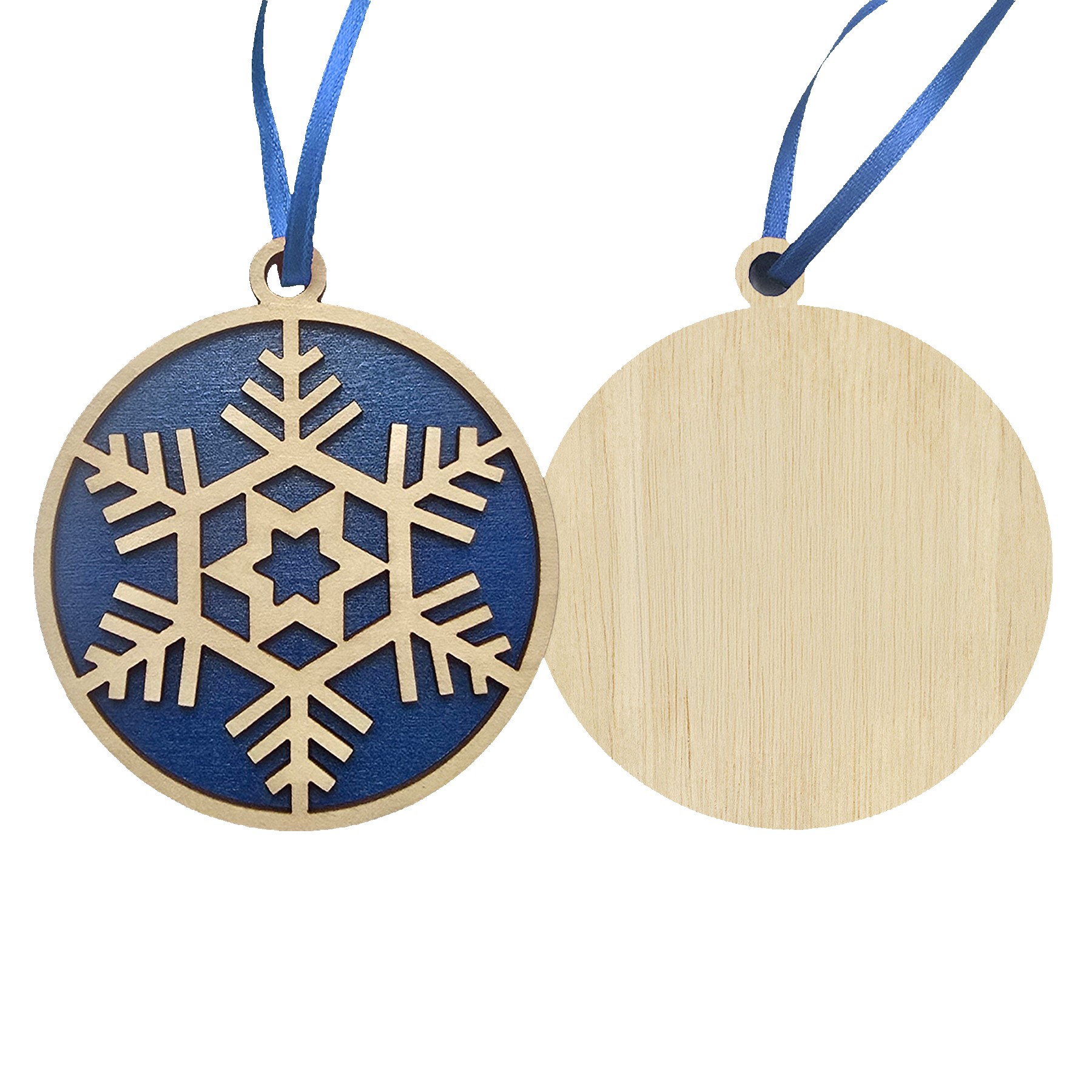 Picture of Snowflake Layered Wood Ornament