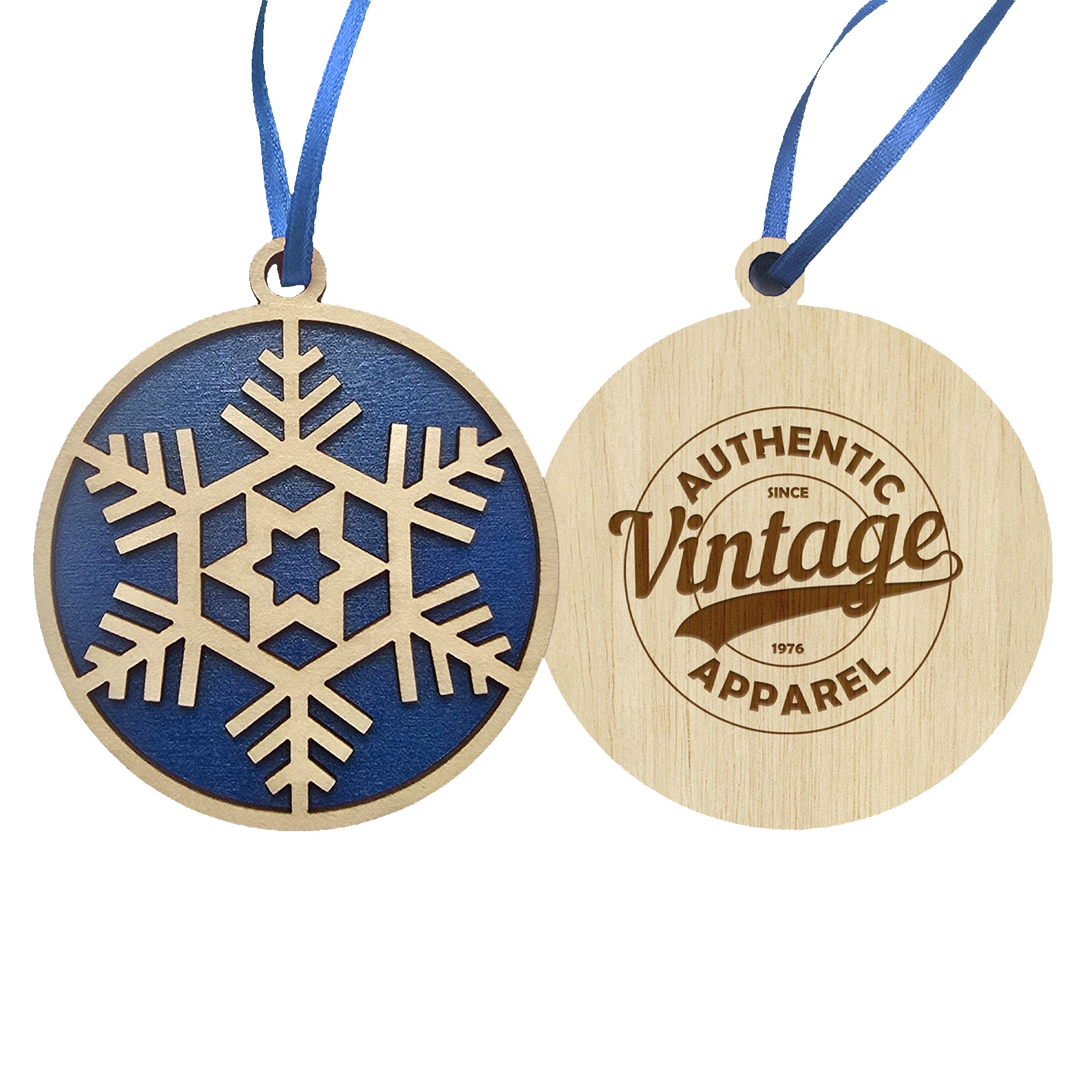 Picture of Snowflake Layered Wood Ornament