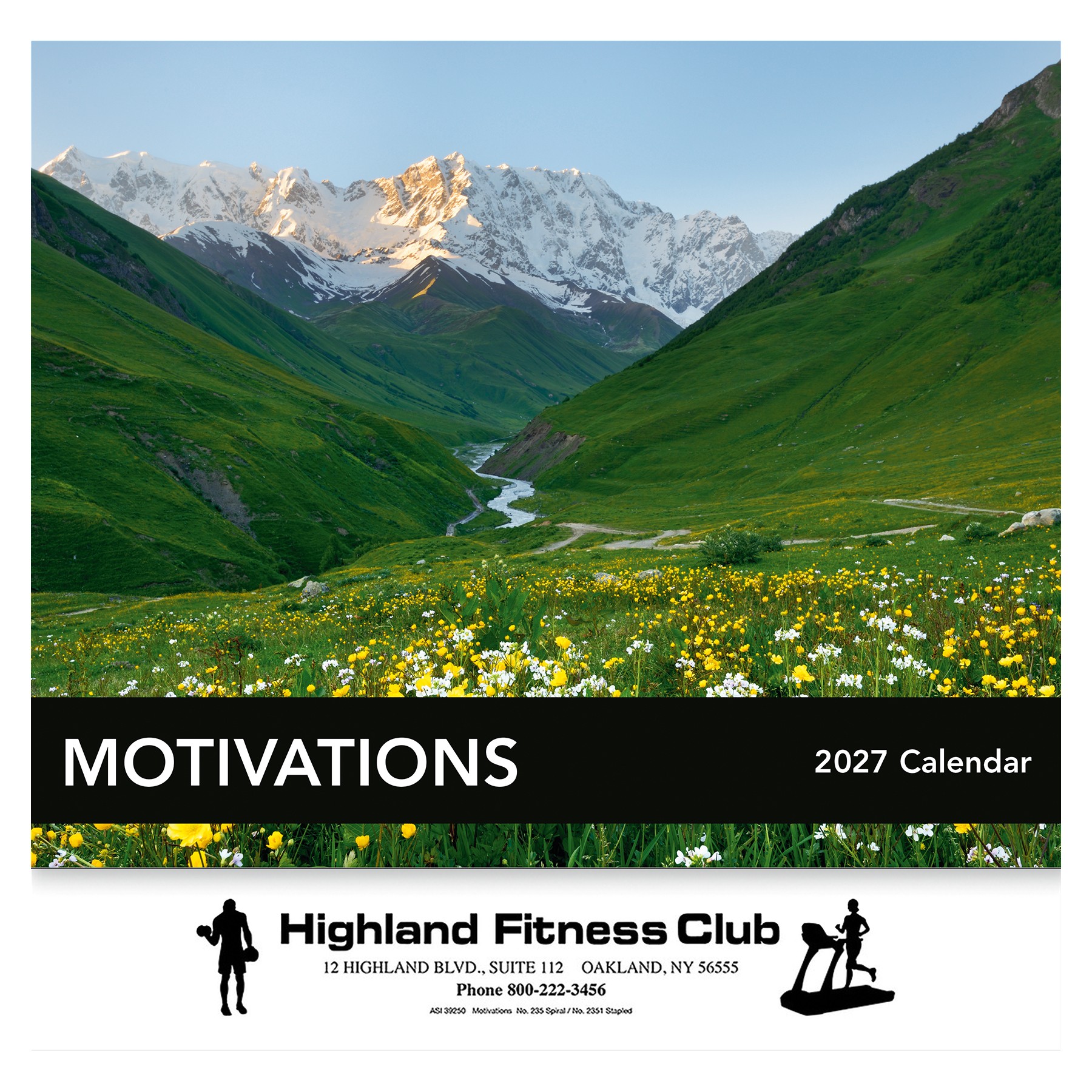 Picture of Motivations Wall Calendar: 2027 Stapled