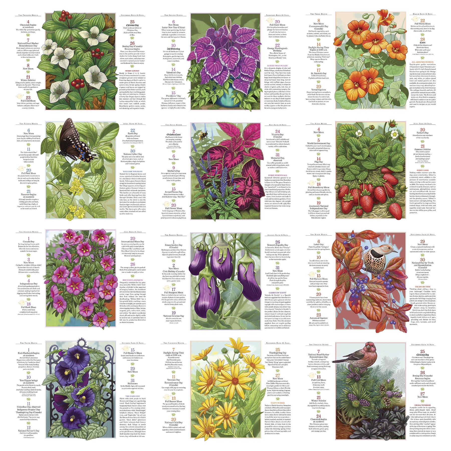 Picture of The Old Farmer's Almanac® Gardening: 2027 Spiral Bound