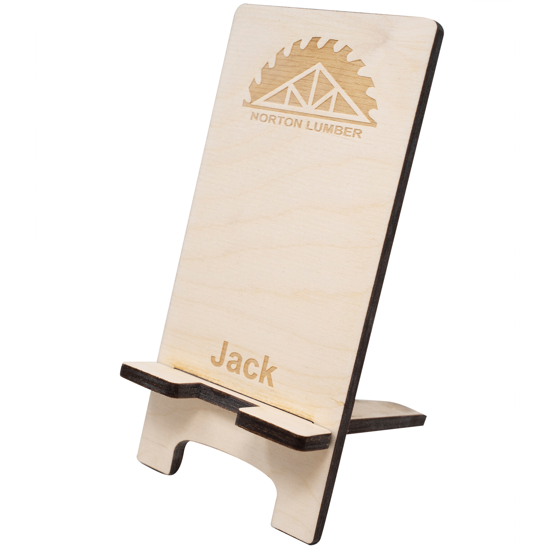 Picture of Foldable Wood Phone Stand
