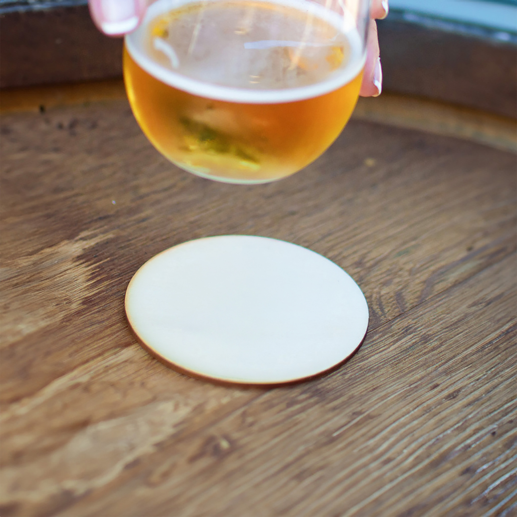 Picture of Wood Round Coaster