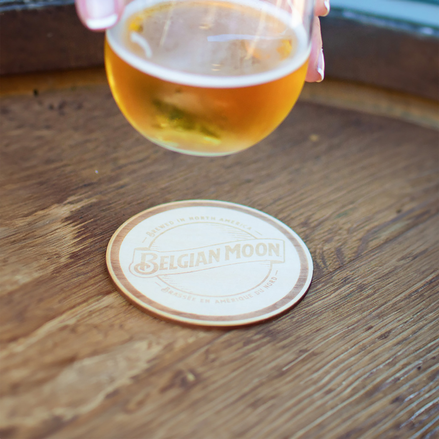 Picture of Wood Round Coaster
