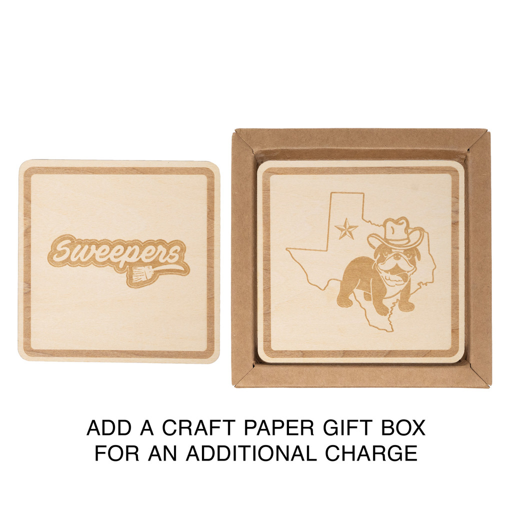Picture of Wood Square Coaster