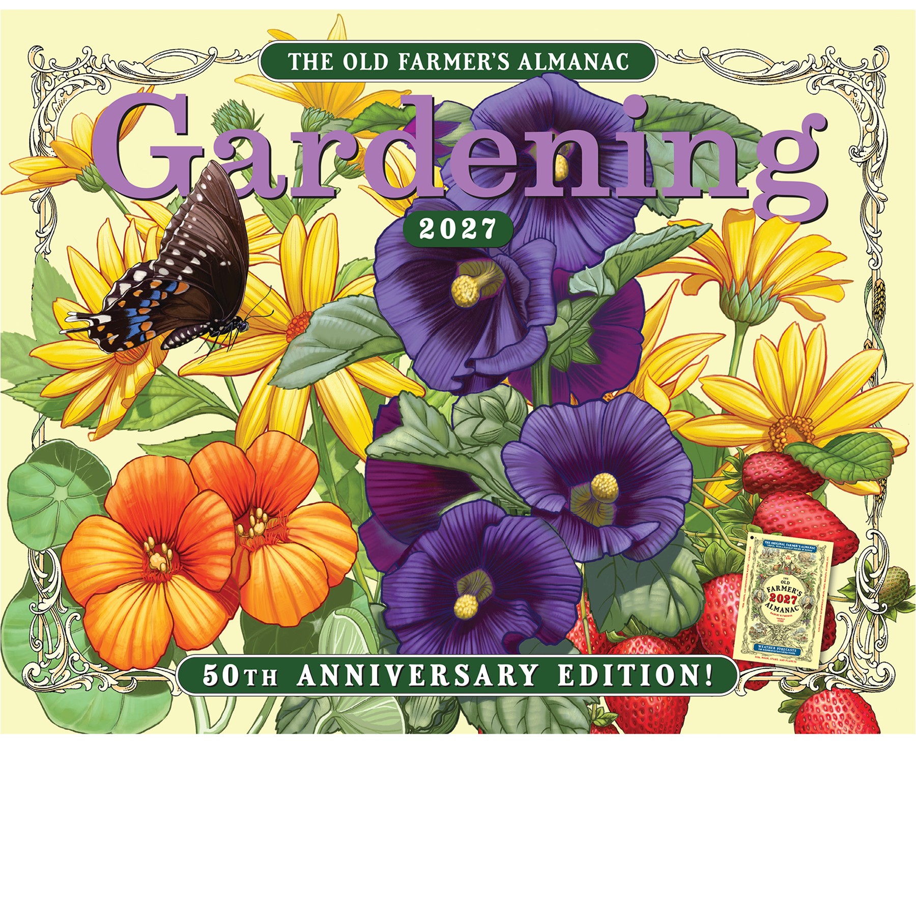 Picture of The Old Farmer's Almanac® Gardening: 2027 Stapled