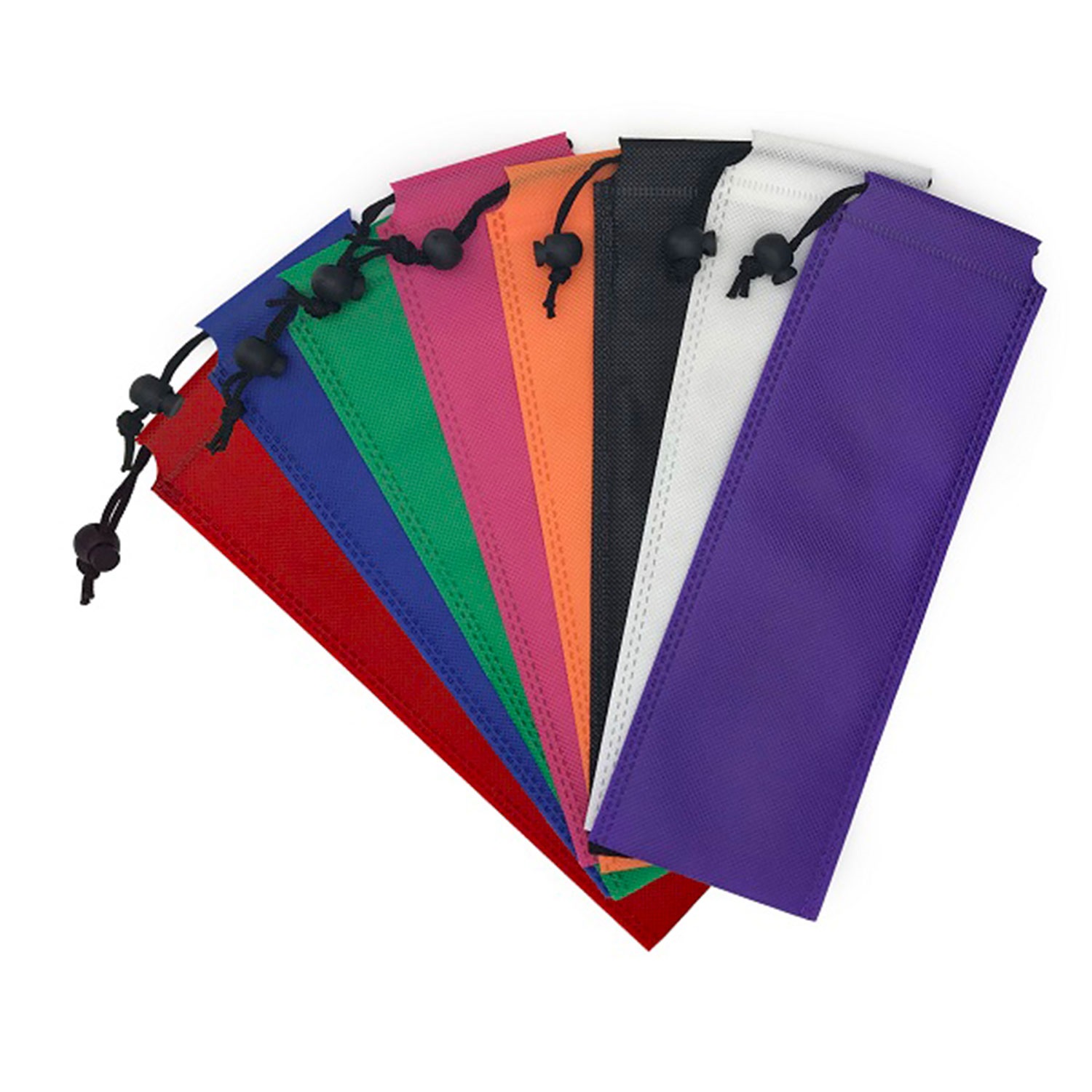 Picture of Straight Stainless Steel Straws: Individually Sold In Black, Blue, Or Rainbow