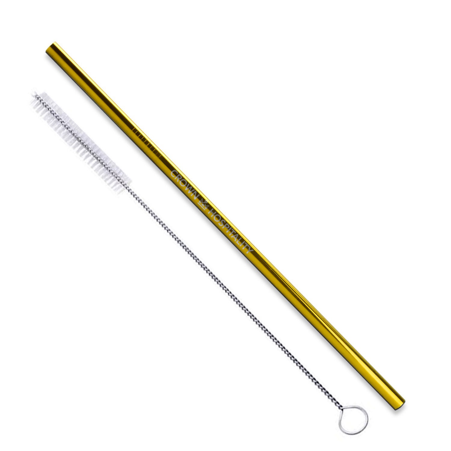 Picture of Straight Stainless Steel Straws: Individually Sold In Gold Or Copper