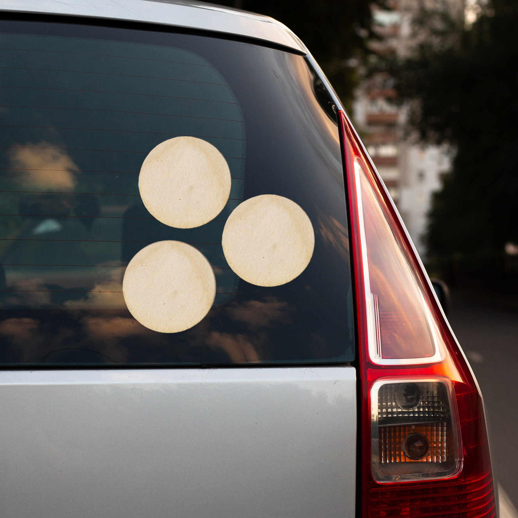 Picture of Custom Wood Sticker Between 9-16 sq inches