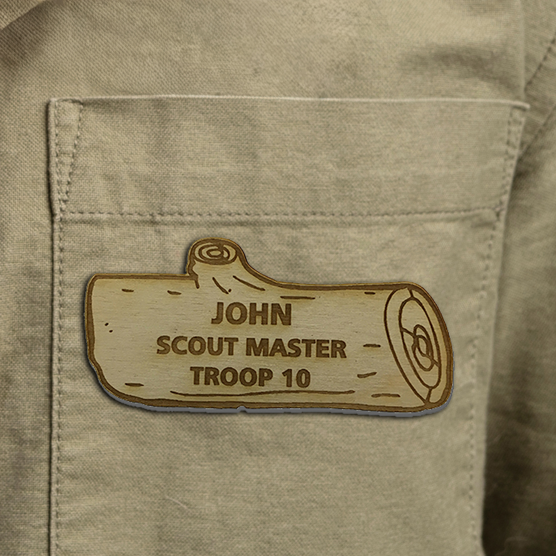 Picture of Engelwood Name Badges 0-3 sq in