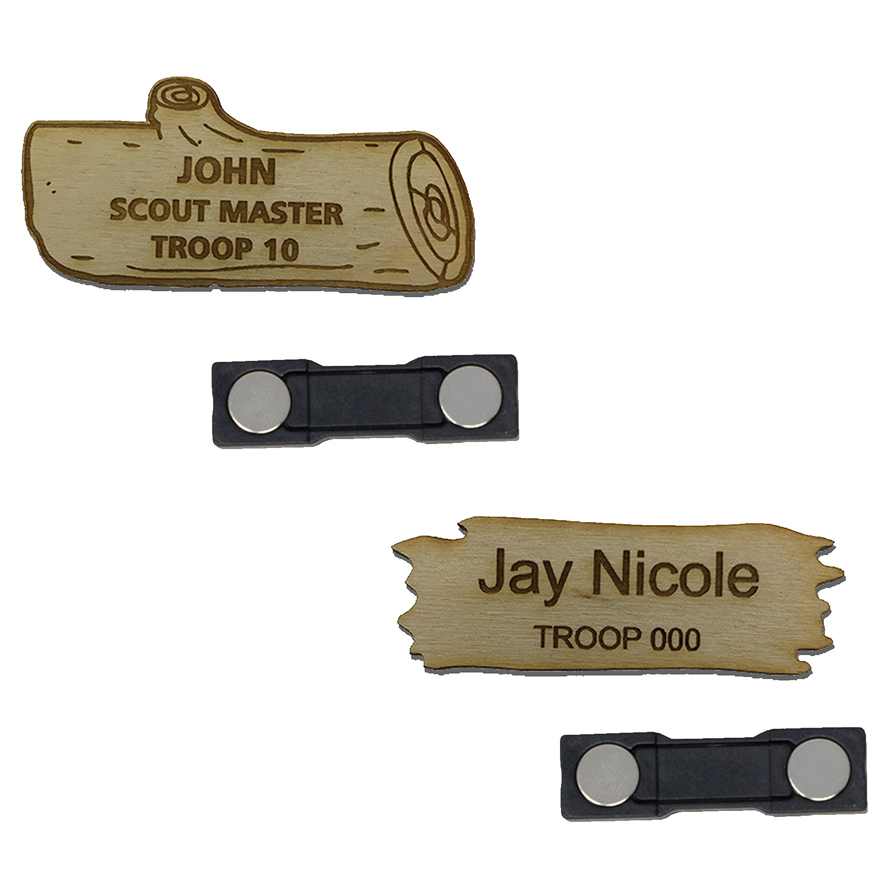 Picture of Engelwood Name Badges 0-3 sq in