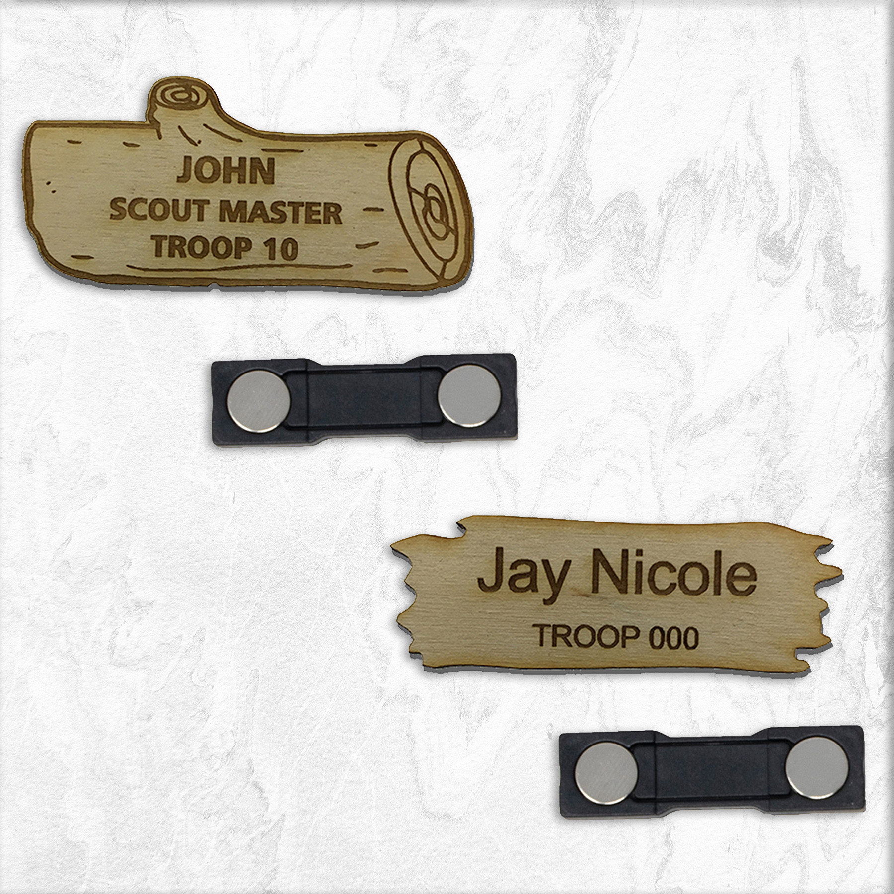 Picture of Engelwood Name Badges 0-3 sq in
