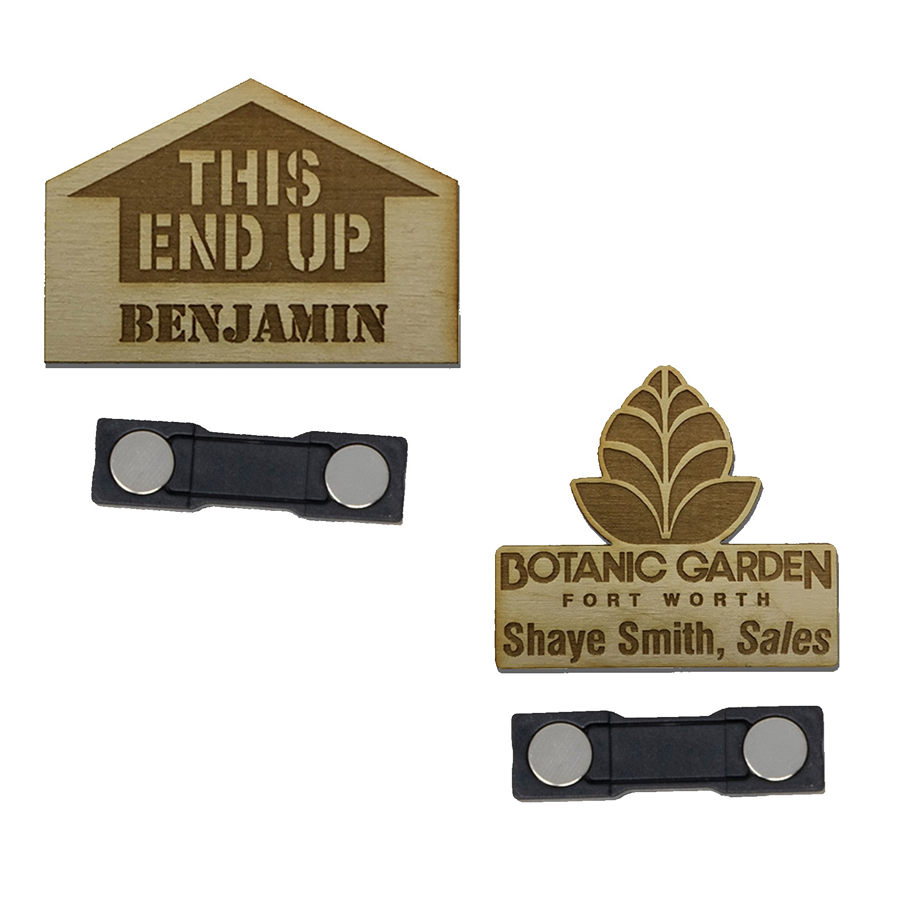 Picture of Engelwood Name Badges 3-6 sq in