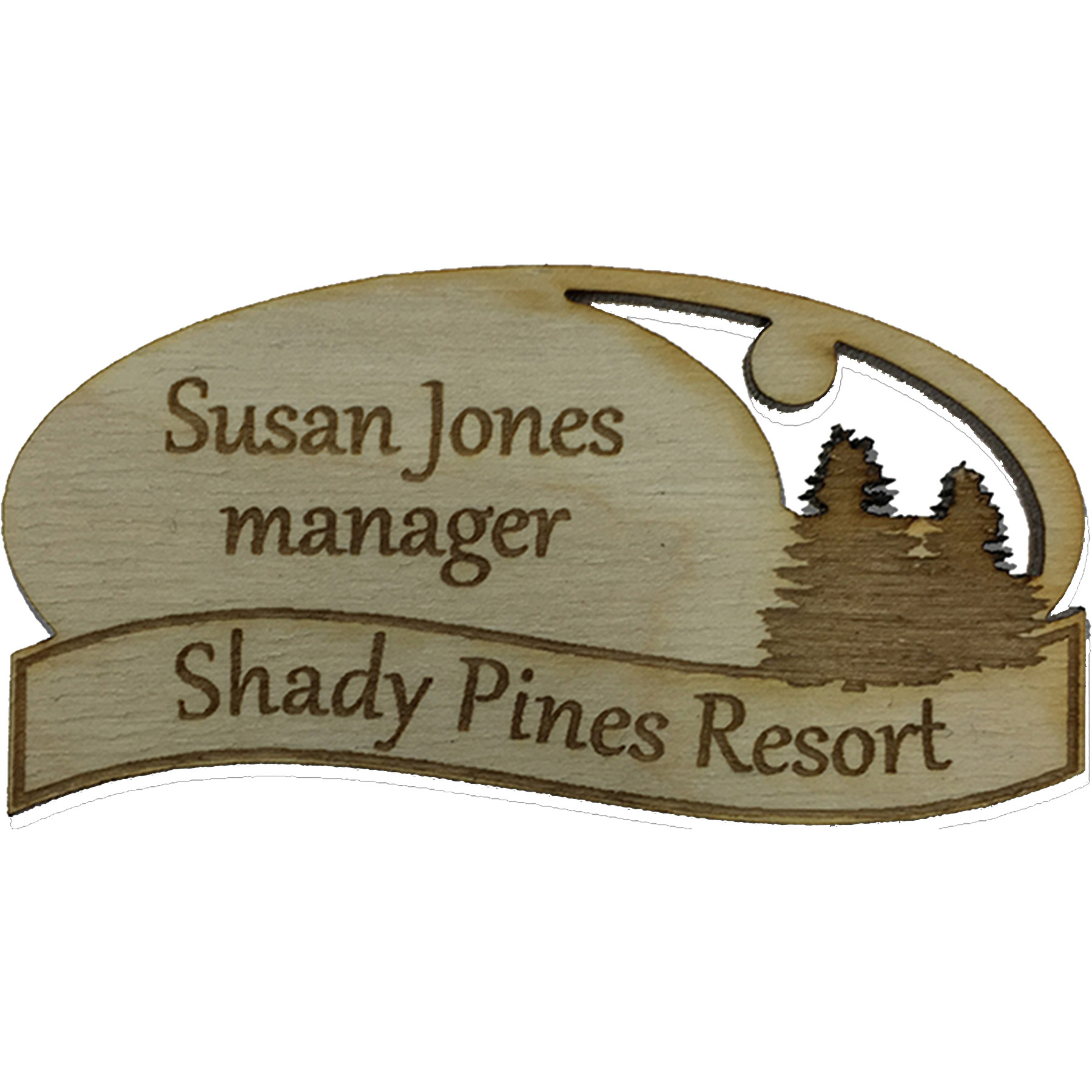 Picture of Engelwood Name Badges 6-9 sq in