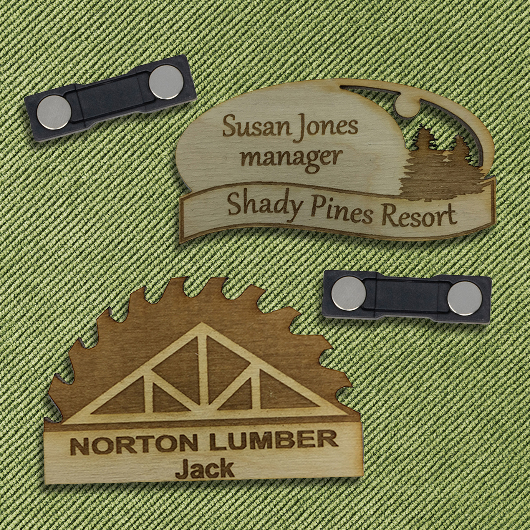 Picture of Engelwood Name Badges 6-9 sq in