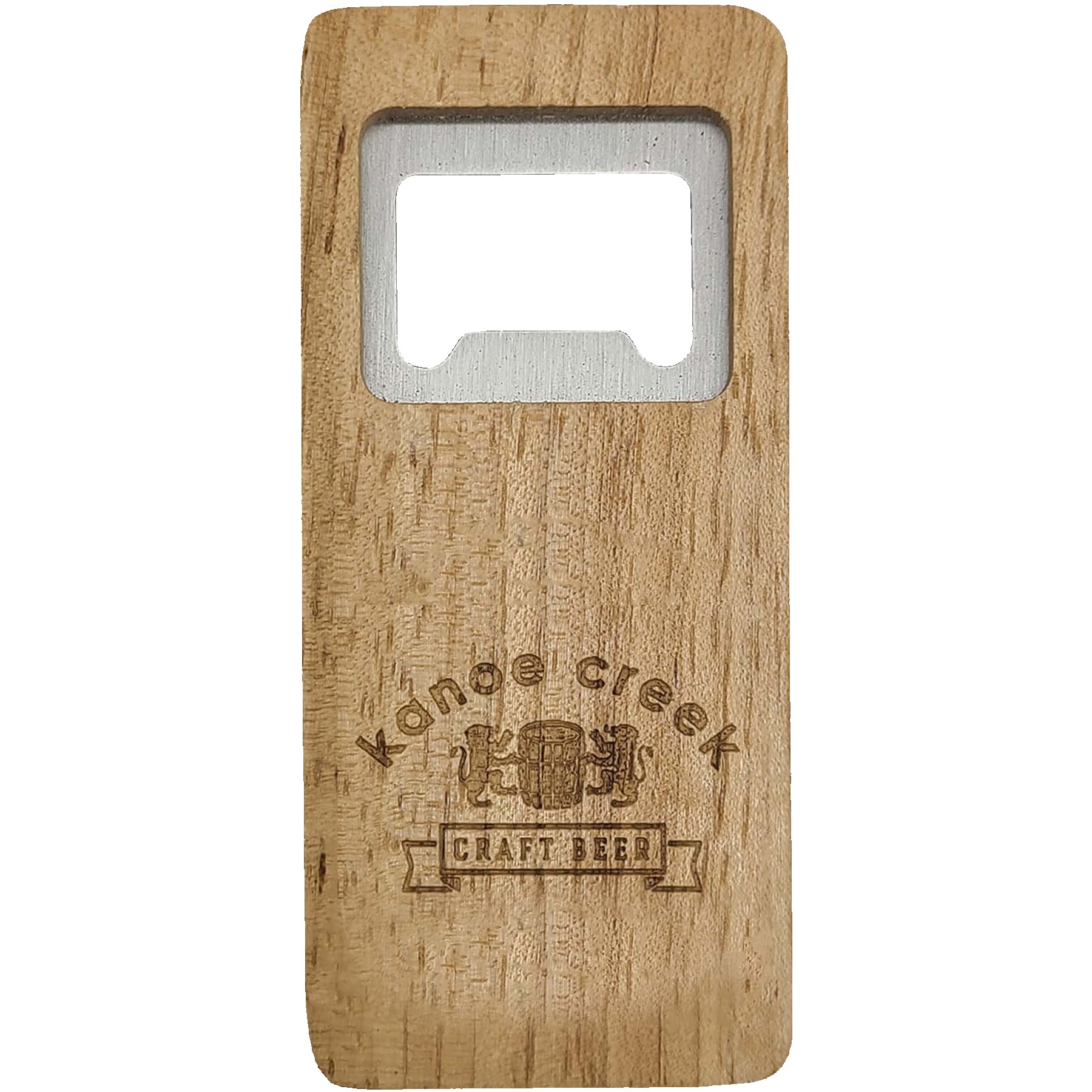 Picture of Bamboo Bottle Opener - Rectangular