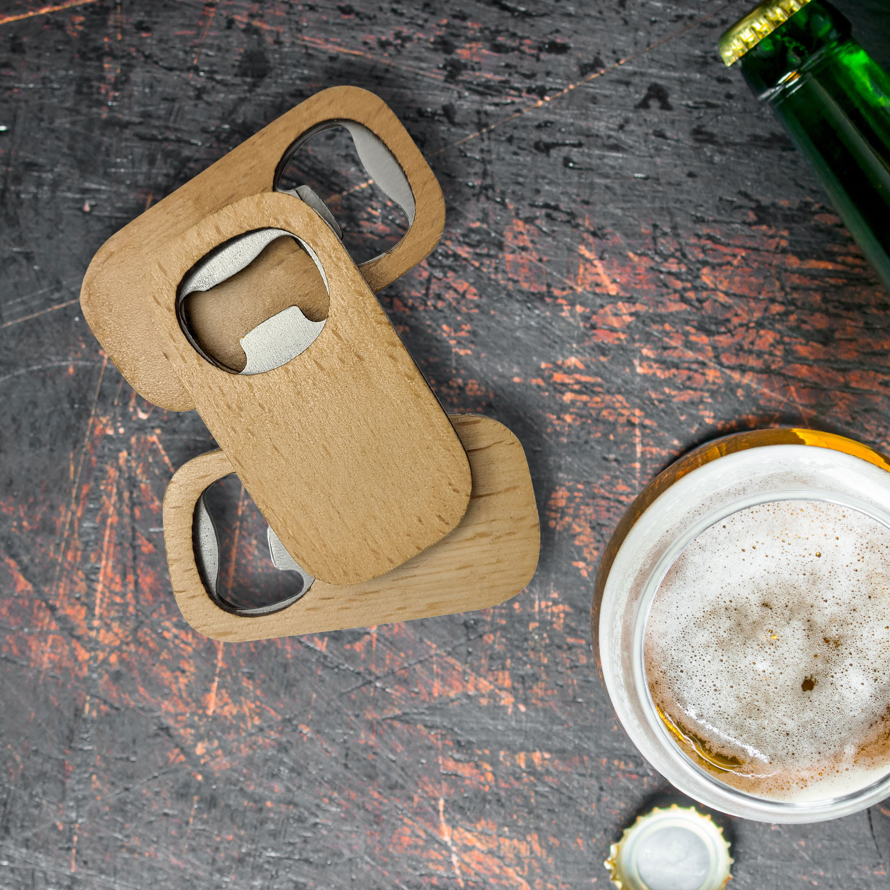 Picture of Miniature Wood Bottle Opener