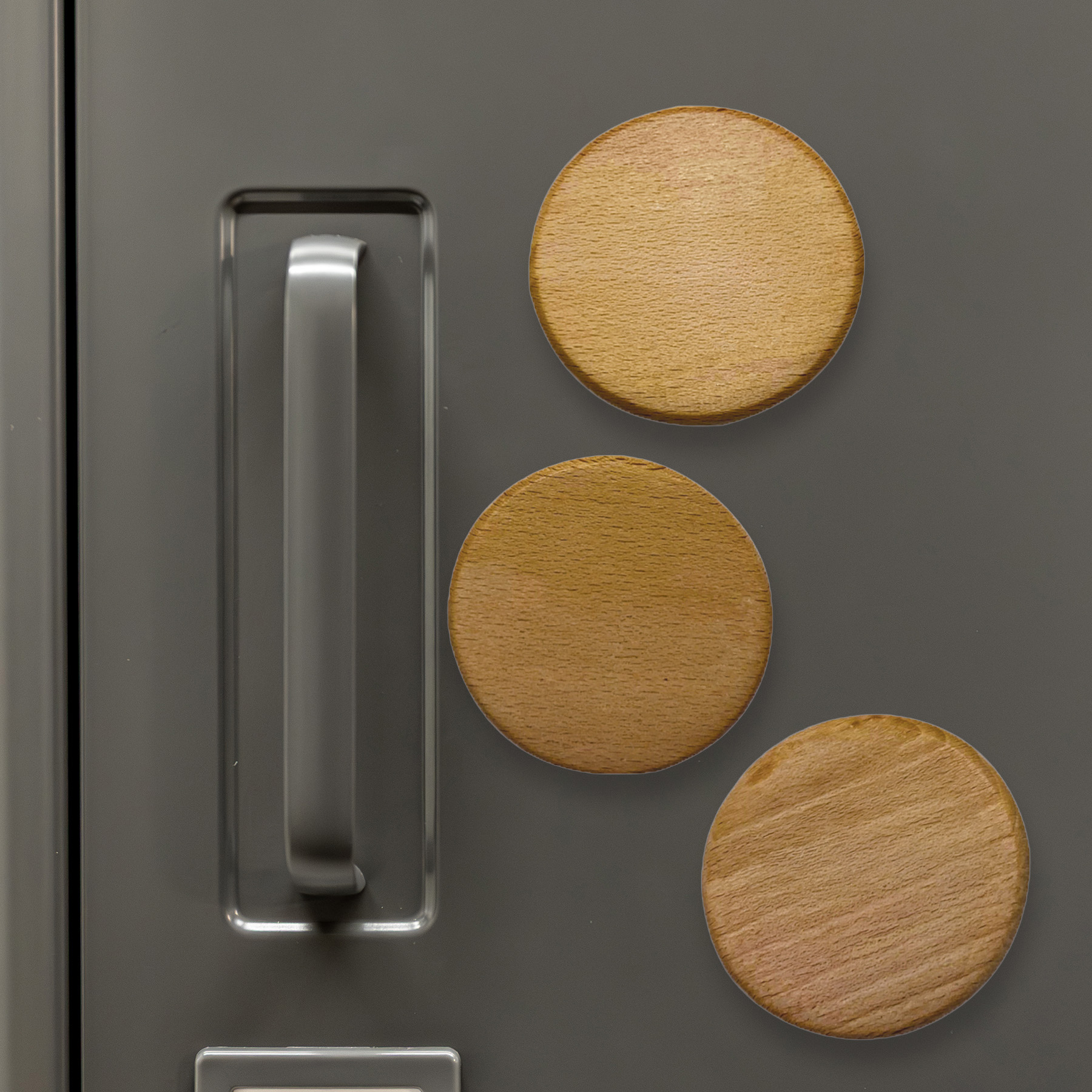 Picture of Circle Stock Wood Magnet: Circle