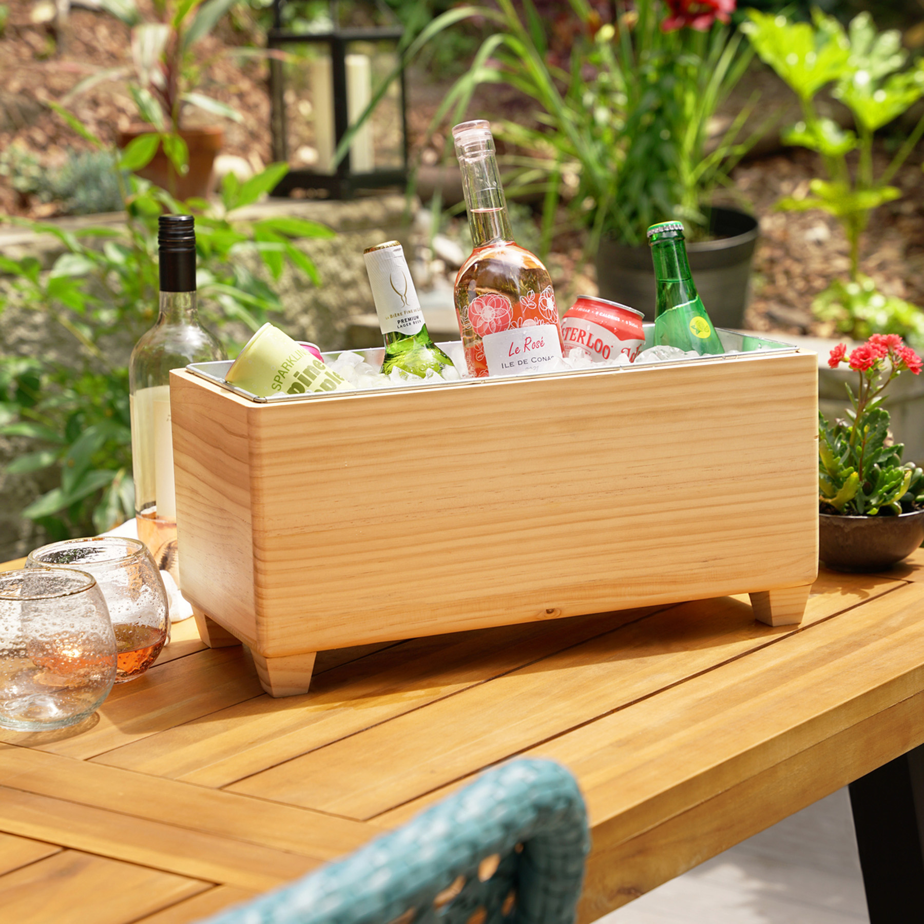 Picture of Wooden Beverage Tub