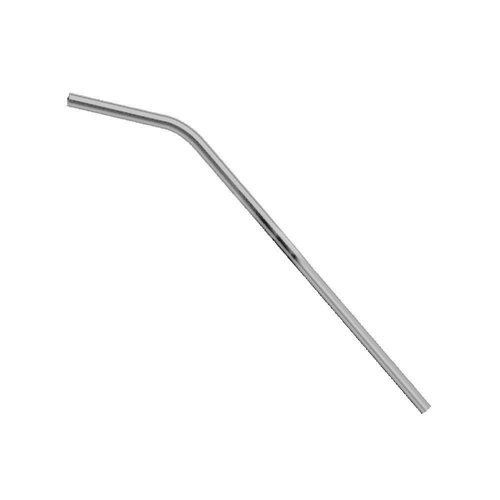 Picture of Bent Stainless Steel Straws: Individually Sold In Silver