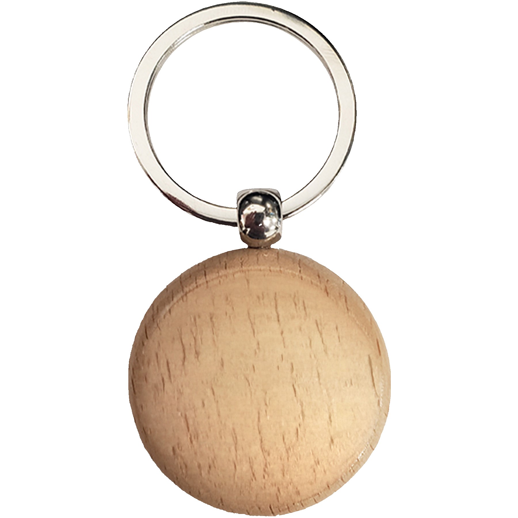 Picture of Wood Keychains - Circle