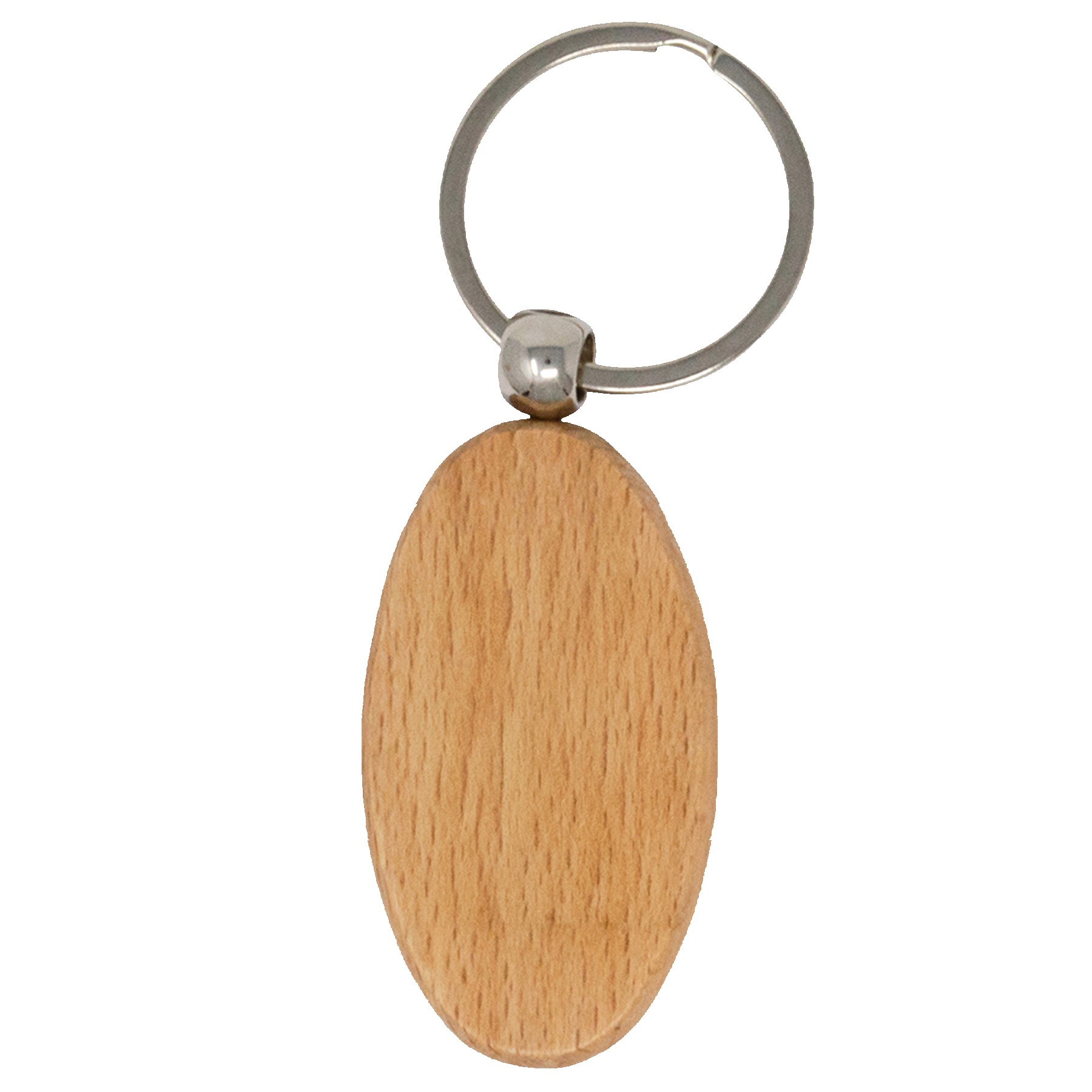 Picture of Wood Keychains - Oval