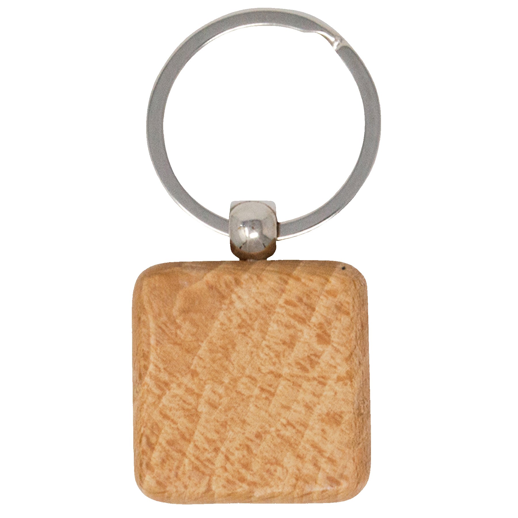 Picture of Wood Keychains - Square