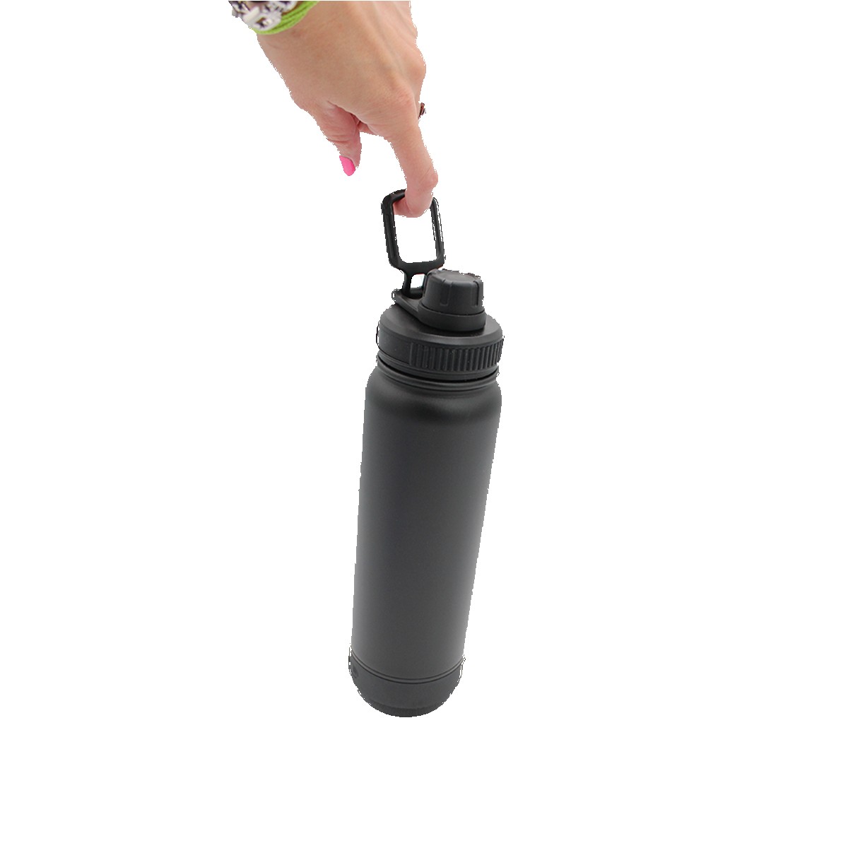 Picture of 24 oz. Recycled Stainless Speaker Bottle, Laser Engraved, Standard