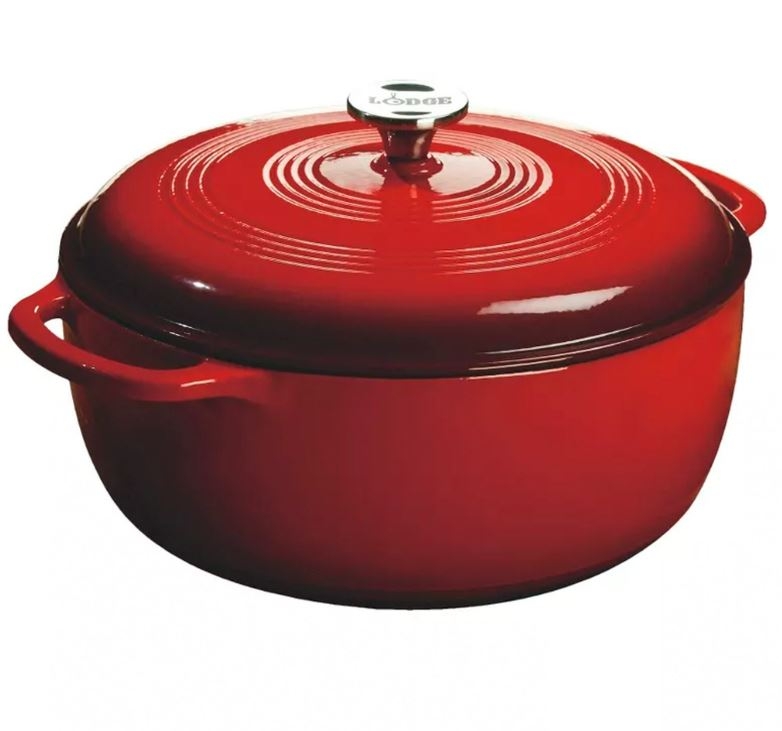 Picture of Lodge Enamel Dutch Oven 6 Qt - Red