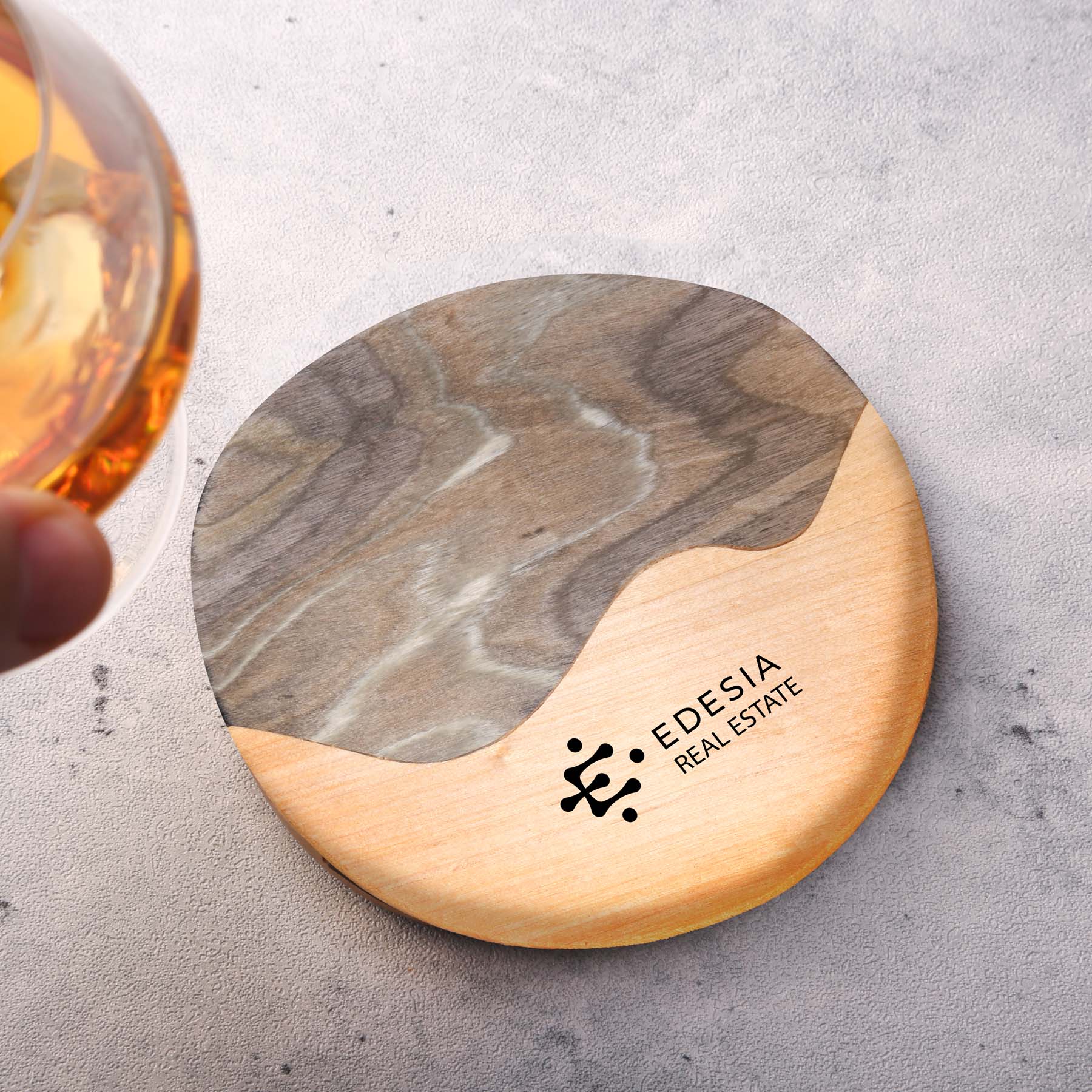 Picture of Everwood Pakka & Birchwood Coaster