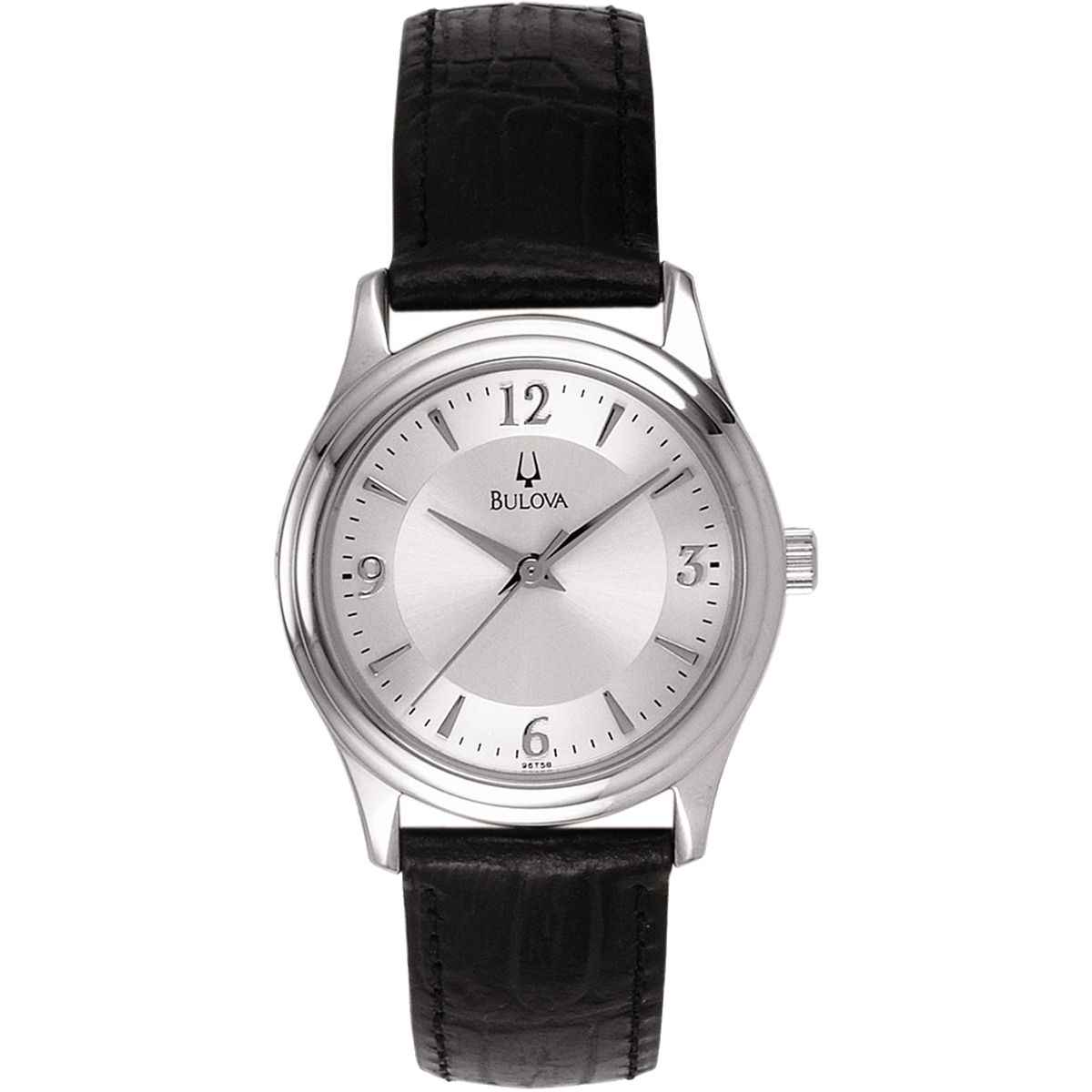 Picture of Bulova Watches Corporate Collection Women's Leather Strap Round Dial Watch