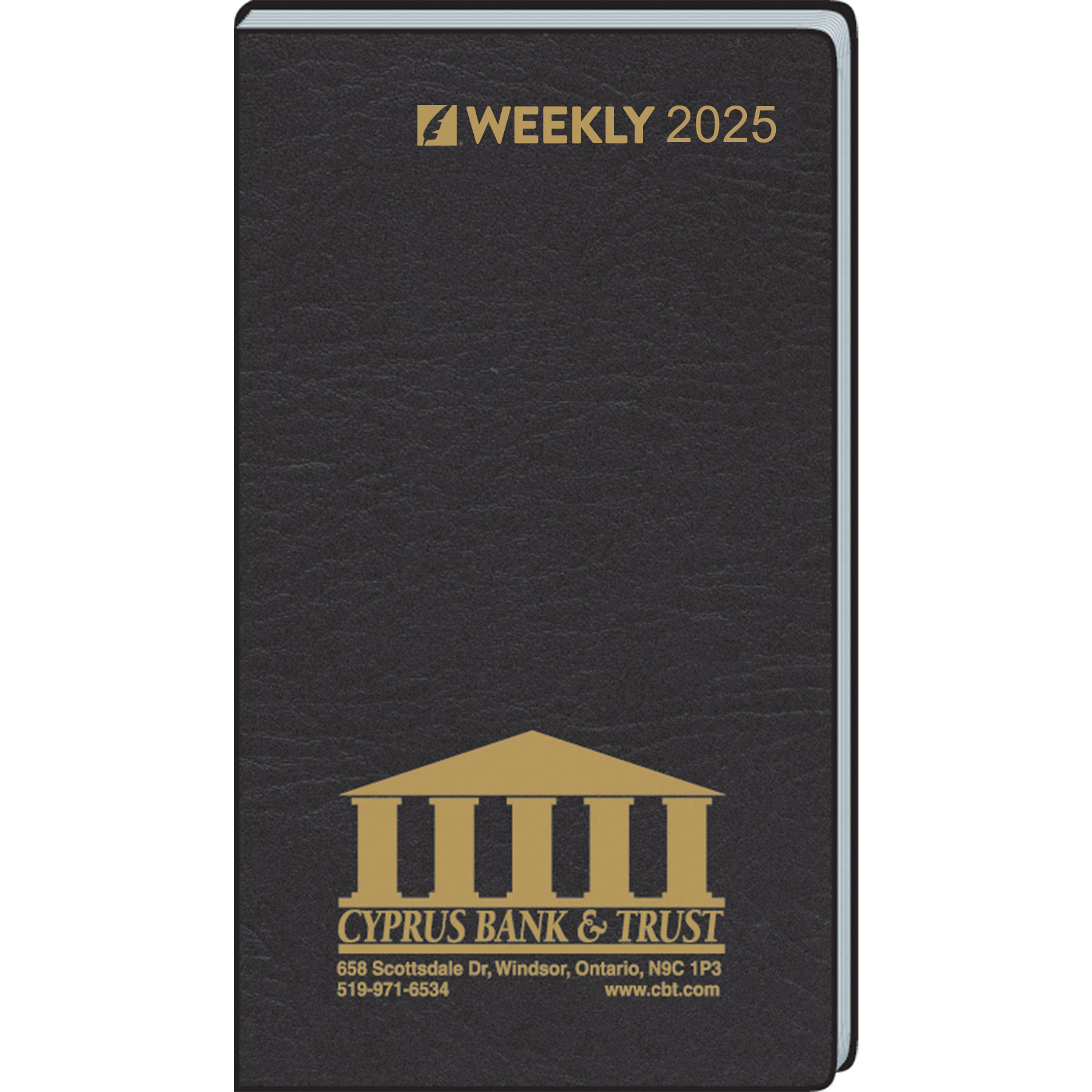 Picture of Ruled Weekly Format In Vinyl Jacket : 2025