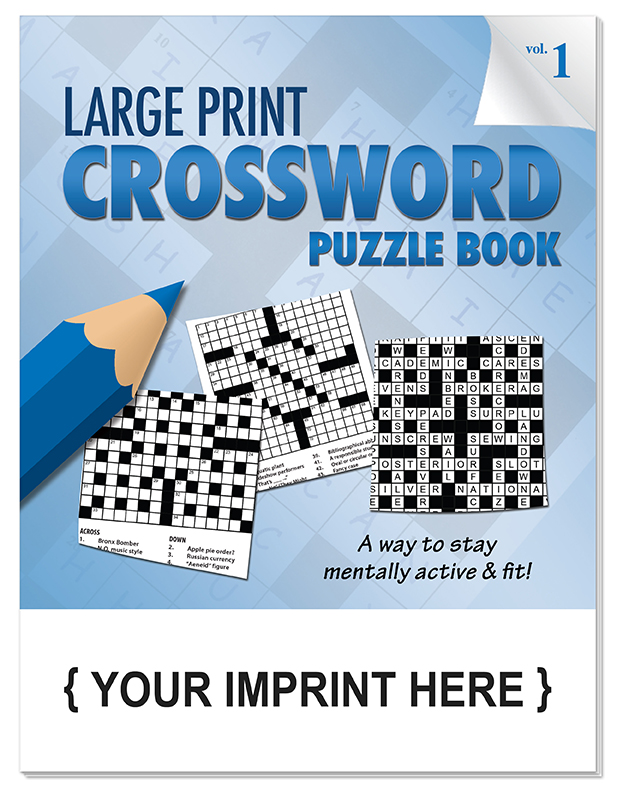 Picture of LARGE PRINT Crossword Puzzle Book - Volume 1