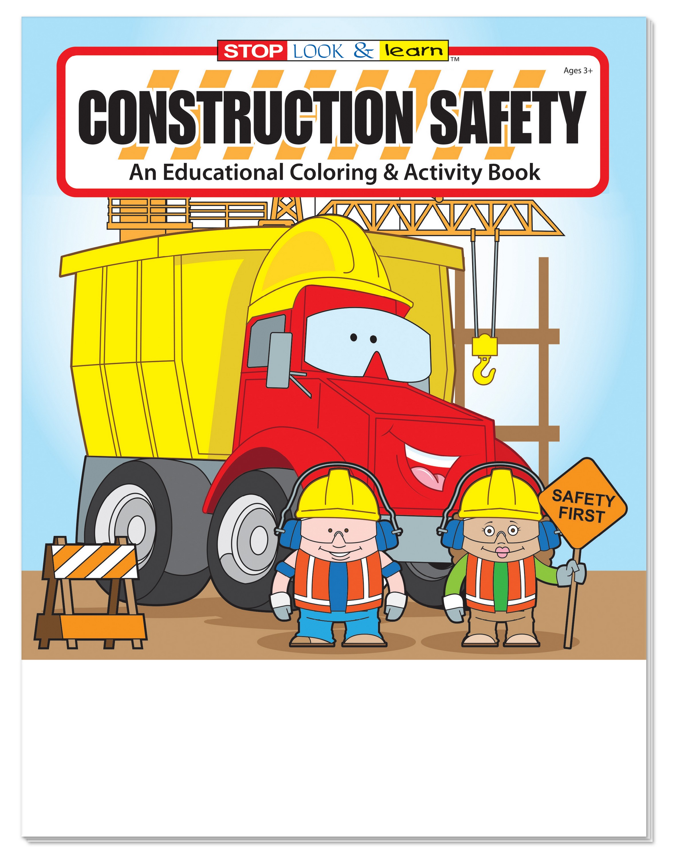 Picture of Construction Safety Coloring Book