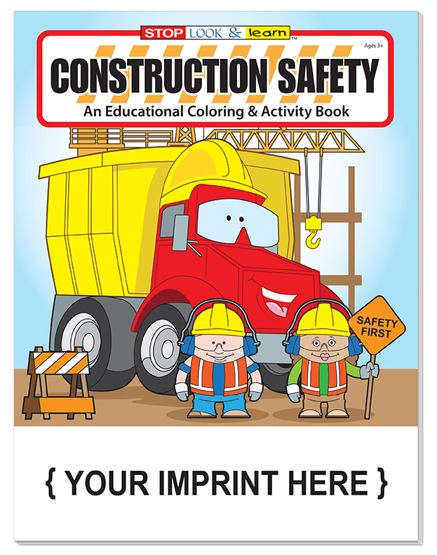 Picture of Construction Safety Coloring Book