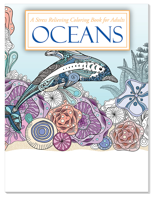 Picture of Oceans Coloring Book for Adults