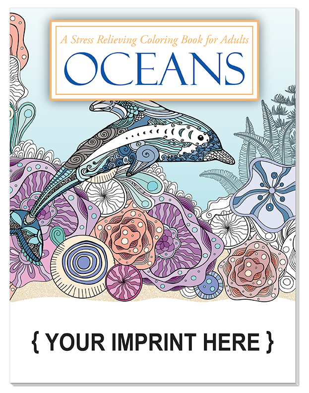 Picture of Oceans Coloring Book for Adults