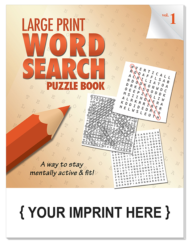 Picture of LARGE PRINT Word Search Puzzle Book - Volume 1