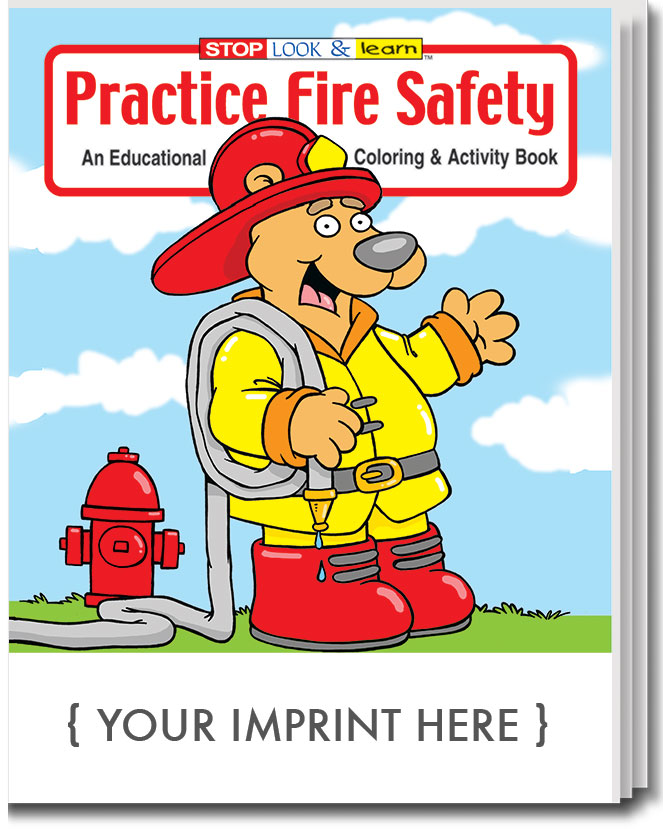 Picture of Practice Fire Safety Coloring Book