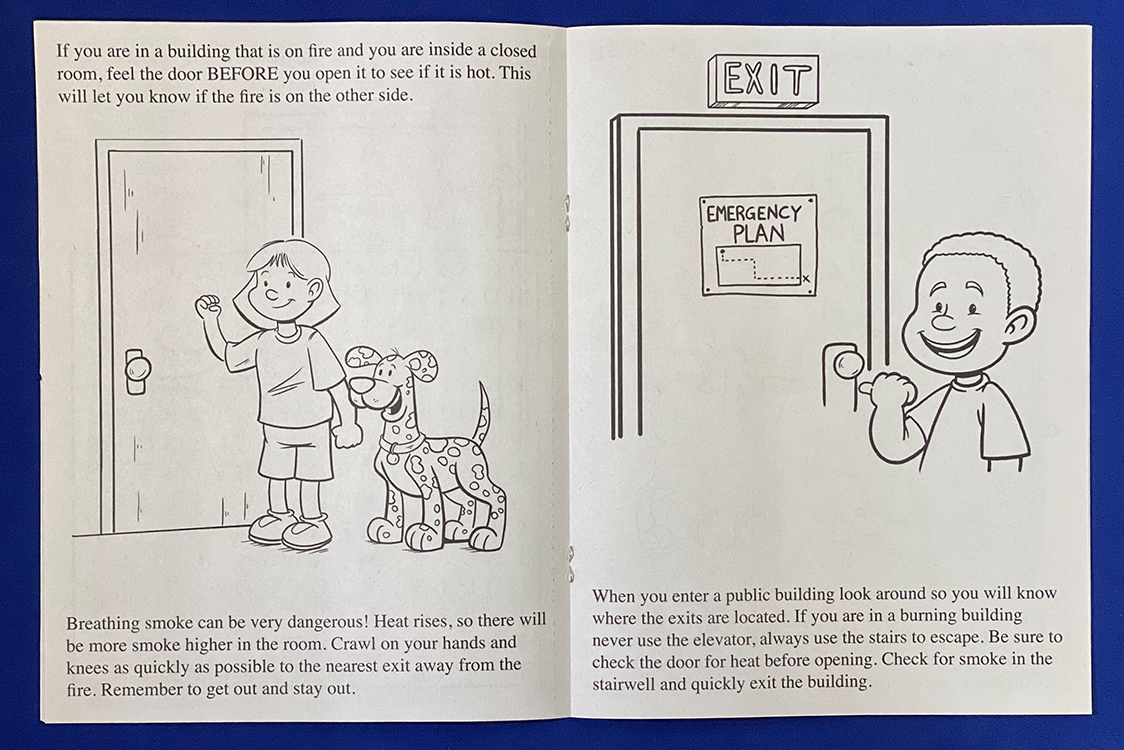 Picture of A Visit to the Fire Station Coloring Book