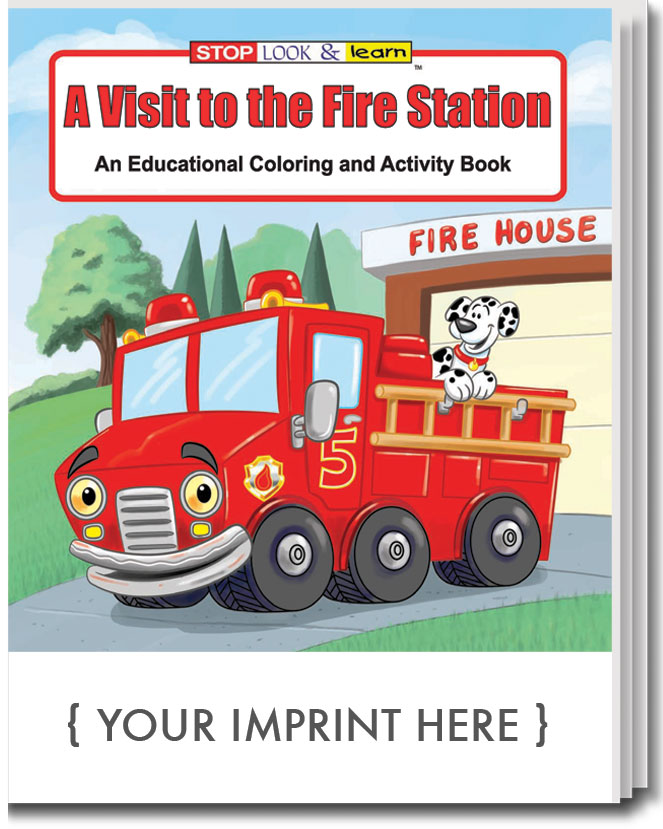 Picture of A Visit to the Fire Station Coloring Book