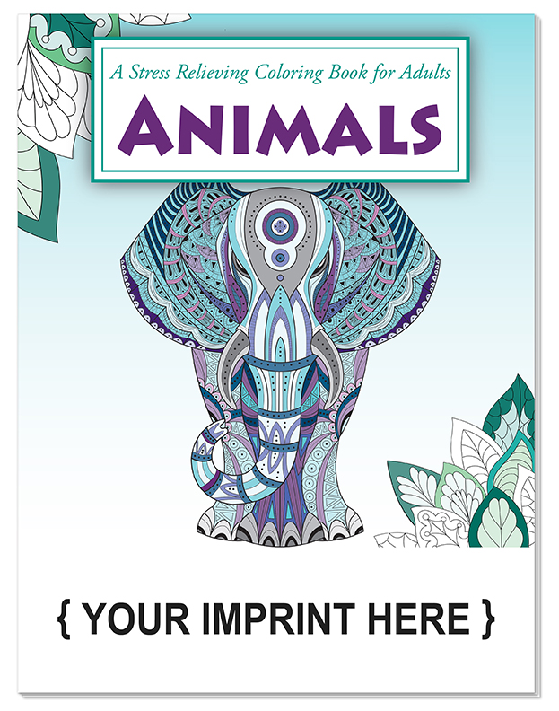 Picture of Stress Reliever Coloring Book for Adults