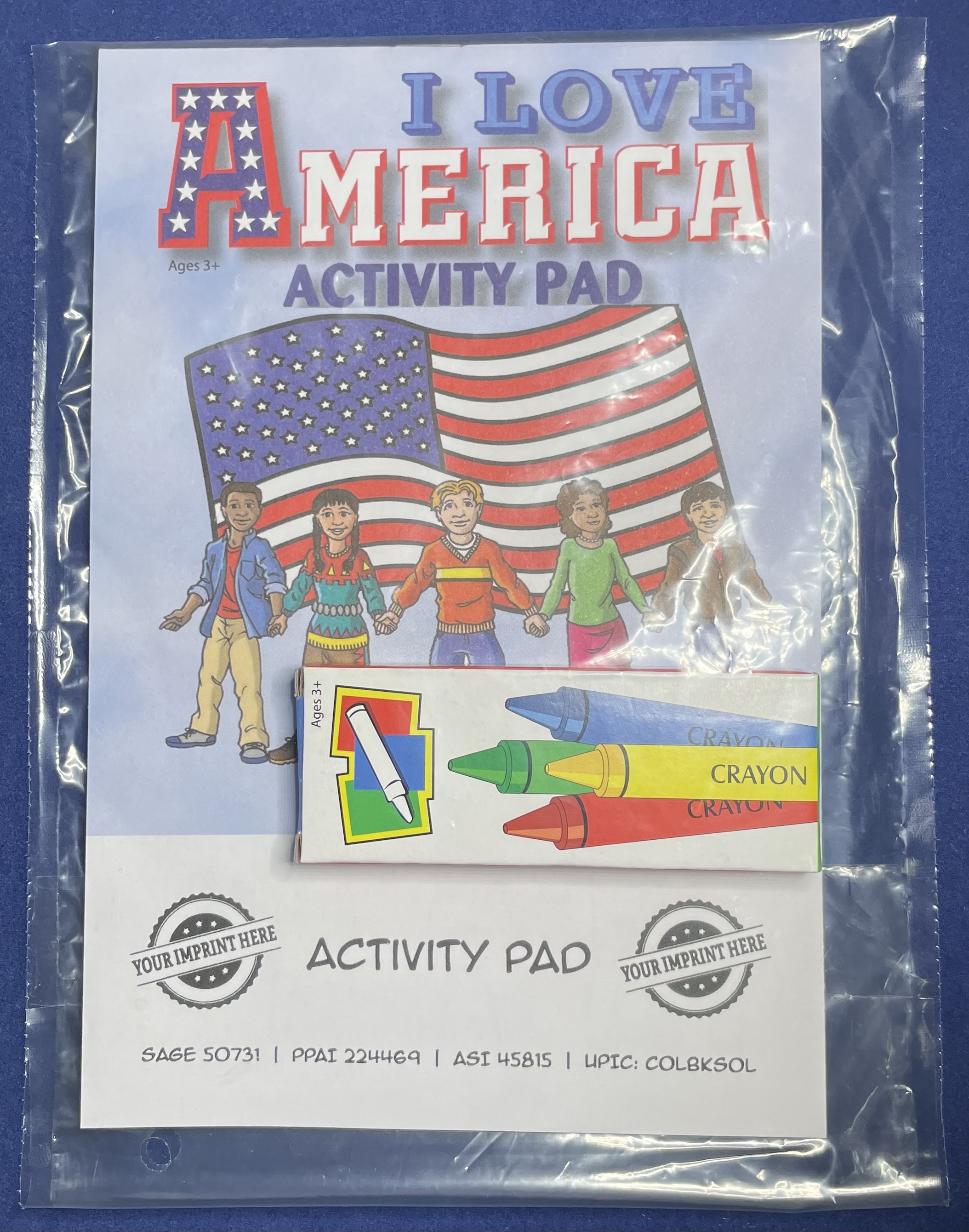 Picture of I Love America Activity Pad Fun Pack