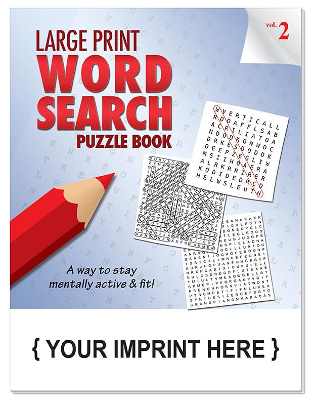 Picture of LARGE PRINT Word Search Puzzle Book - Volume 2