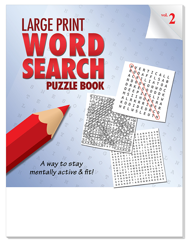 Picture of LARGE PRINT Word Search Puzzle Book - Volume 2